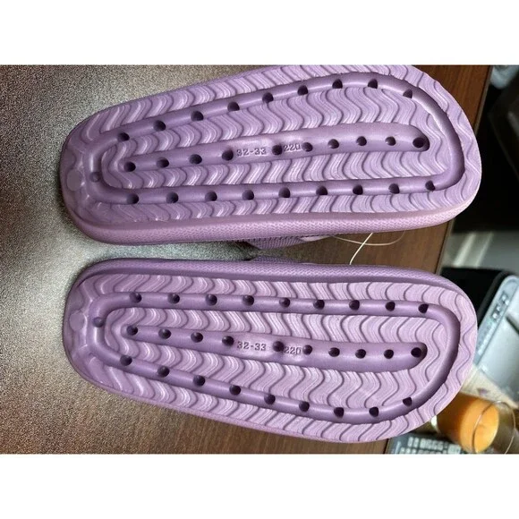 Cloud Pillow Slides Lilac Size EU 32-33 US 2-4 New - Picture 2 of 4